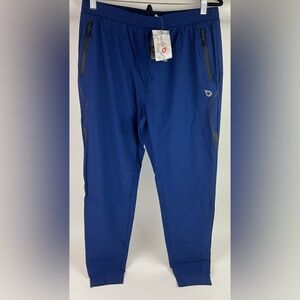 Baleaf blue quick dry zipper jogger pants NWT